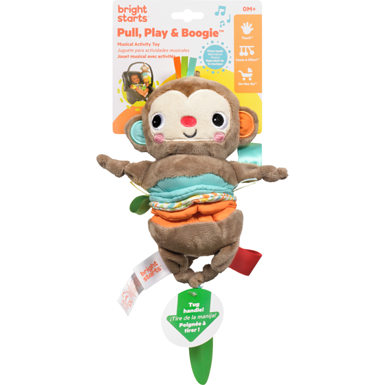 Bright Starts Musical Activity Toy Pull, Play & Boogie 0m+ 1 ea, $19.00/1ea