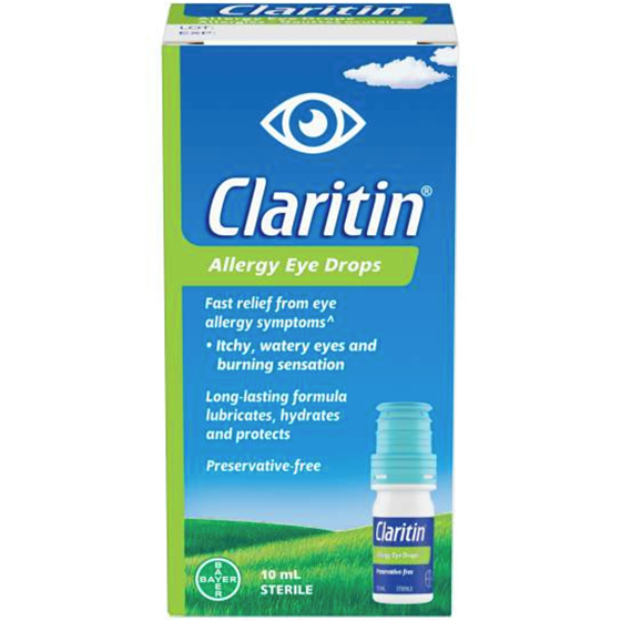 Claritin Allergy Eye Drops 10 ml, $174.90/100ml