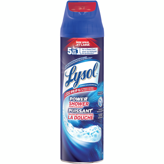 Lysol Mousse Nettoyante pour la douche 538 g, 0,93 $/100g