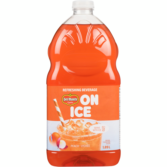 Del Monte Peach Lychee Refreshing Beverage 1.89 l, $0.21/100ml
