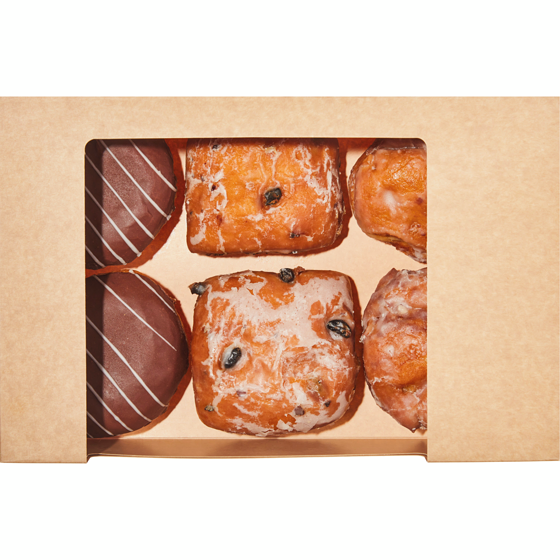 null Deluxe Donut Variety Pack, 6 Donuts 604 g, $1.32/100g