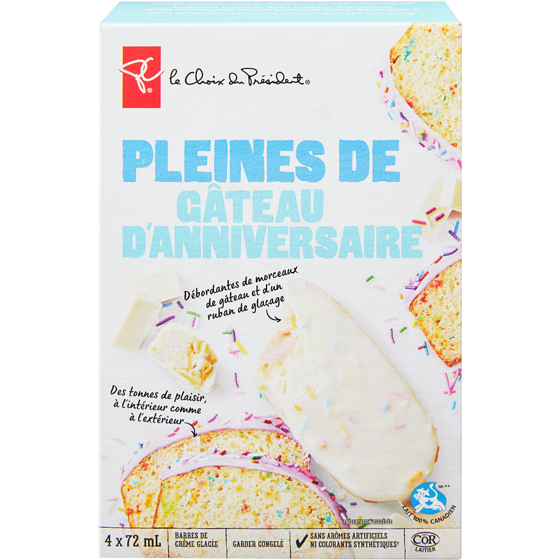 le Choix du Président Gâteau d'anniversaire Pleines de 288 ml, 1,74 $/100ml
