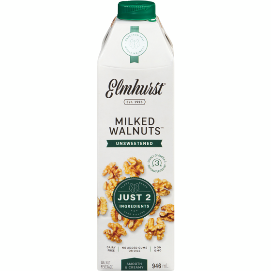 Elmhurst Milked Walnuts Unsweetened 946 ml, $0.98/100ml