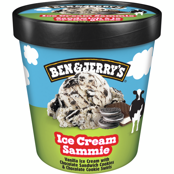 Ben & Jerry's Ice Cream Sammie with Fairtrade Ingredients 473 ml, $1.33/100ml