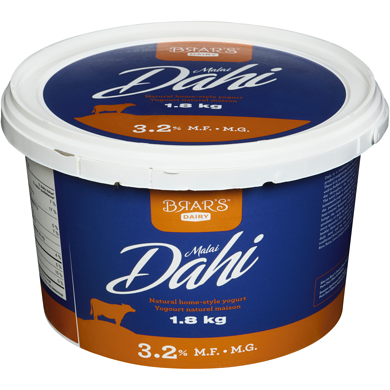 Gajar Halva Yogourt  1800 g, 0,50 $/100g