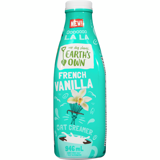 Earth's Own Oat Creamer, French Vanilla 946 ml, $0.69/100ml