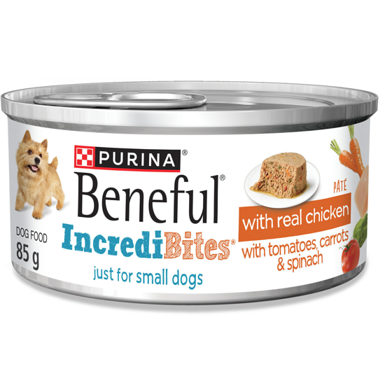 Purina Beneful Incredibites Real Chicken Pâté, Wet Dog Food 85 g, $2.11/100g