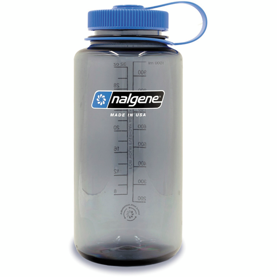 Nalgene Gray Wide Mouth Sustain Water Bottle  1 ea, $20.00/1ea