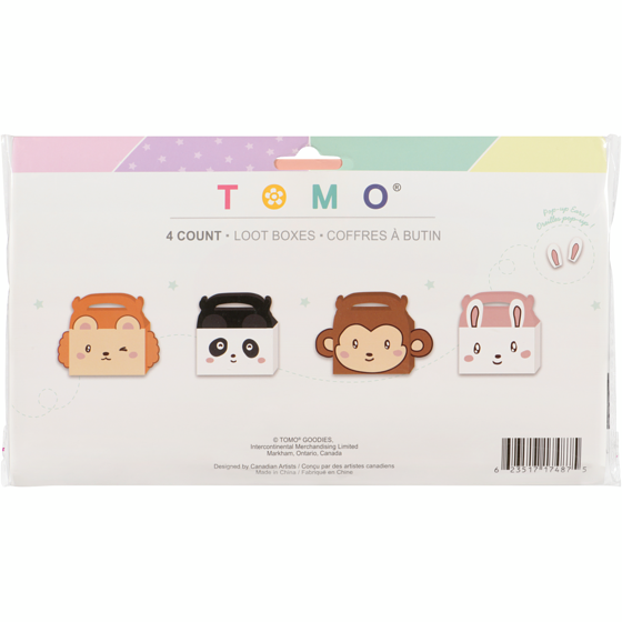 Tomo Kawaii 4ct Loot Boxes 4 ea, $0.75/1ea