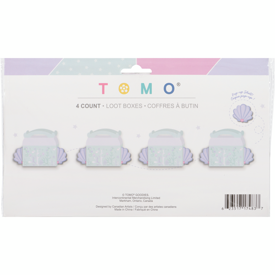 Tomo Mermaid 4ct Loot Boxes 4 ea, $0.75/1ea