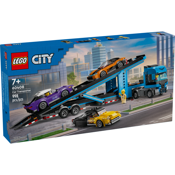 LEGO City Big Vehicles Car Transporter Truck with Sports Cars 60408 1 ea, $130.00/1ea
