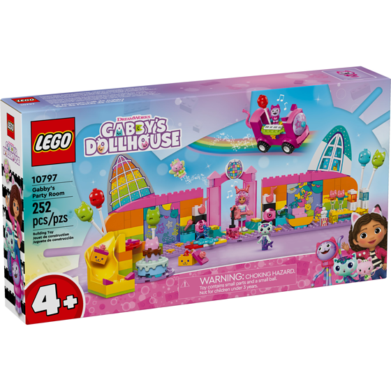 LEGO Gabby's Dollhouse Gabby's Party Room 10797 1 ea, $65.00/1ea