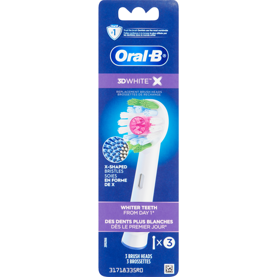 Oral B 3d White Replacement Brush Heads 3 ea, $16.66/1ea