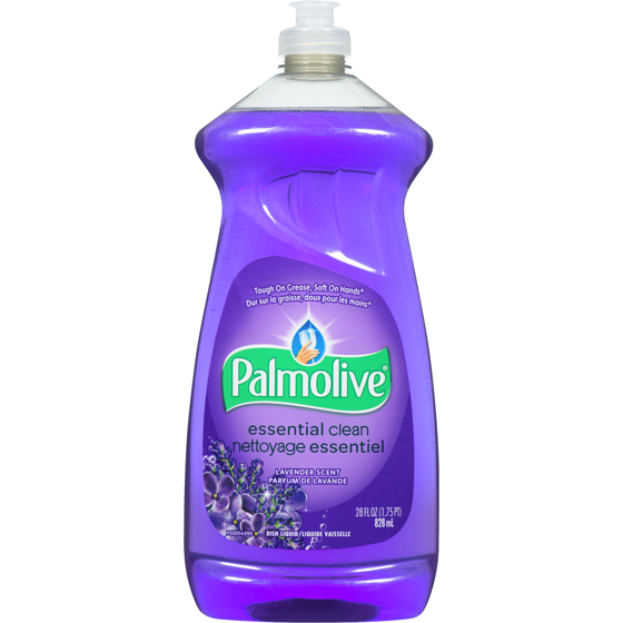 Palmolive Nettoyage essentiel liquide vaisselle parfum de lavande 828 ml, 0,30 $/100ml