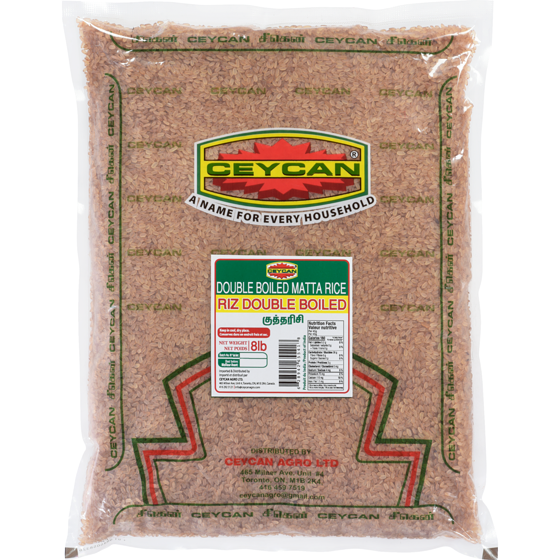 Ceycan Riz double boiled 3.653 kg, 0,27 $/100g
