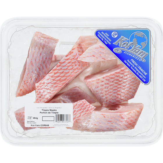 Kol Yam Tilapia Steaks 454 g, $5.07/100g