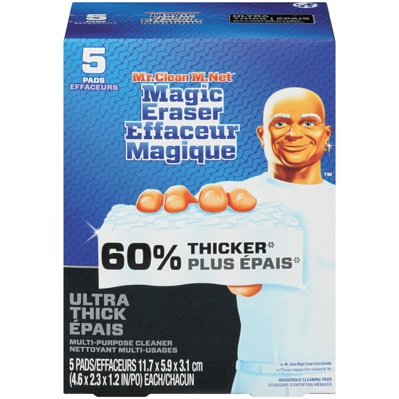 Mr. Clean Magic Eraser Sponge, Whole Home Extra Durable XL, 5ct 5 ea, $2.60/1ea