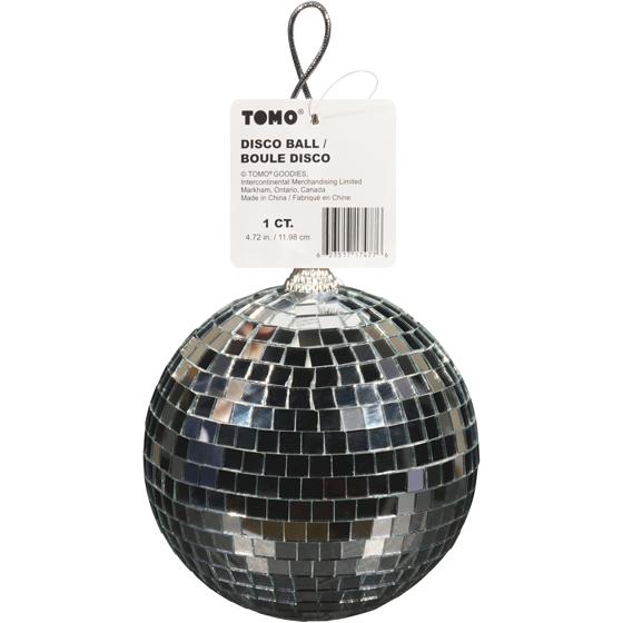 Tomo Disco Ball - Silver 1 ea, $5.00/1ea