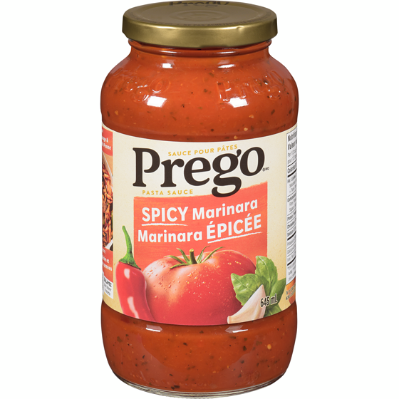 Prego Pasta Sauce Spicy Marinara 645 ml, $0.66/100ml