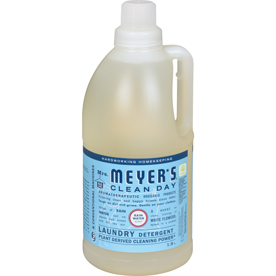 Mrs. Meyer's Clean Day Liquid Laundry Detergent Rain Water 1.8 l, $1.50/100ml