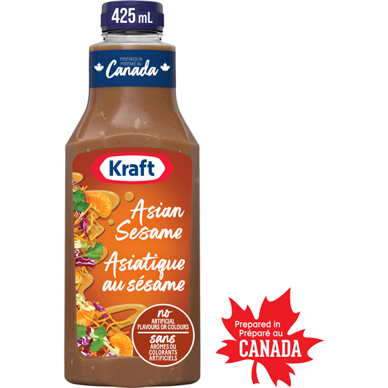 Kraft Asian Sesame Salad Dressing 425 ml, $0.94/100ml