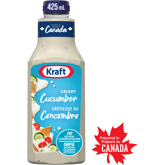 Kraft Creamy Cucumber Salad Dressing 425 ml, $0.94/100ml