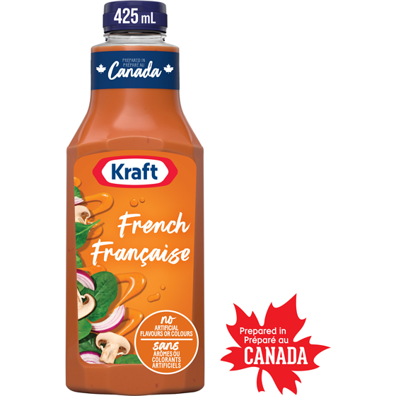 Kraft French Salad Dressing 425 ml, $0.94/100ml