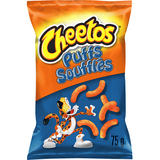Cheetos Puffs Cheese Flavoured Snacks 75 g, $3.19/100g