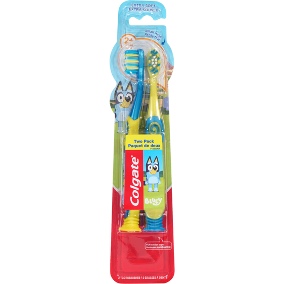 Colgate Bluey Toothbrushes Extra Soft 2+ Years 2 ea, $4.00/1ea