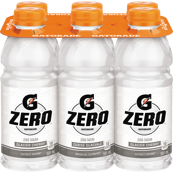 Gatorade Zero Glacier Cherry 6x591.0 ml, $0.23/100ml