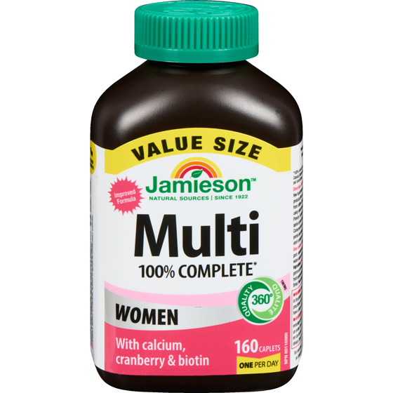 Jamieson Multi 100% Complete Women Value Size 160 ea, $0.20/1ea