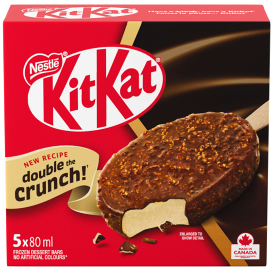 Nestlé Bars, Frozen Dessert, Crafted In Canada 400 ml, $1.75/100ml