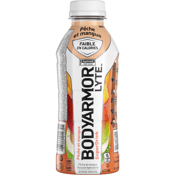 BodyArmor Boisson Sportive Peche Mango Bouteille 473 ml, 0,63 $/100ml