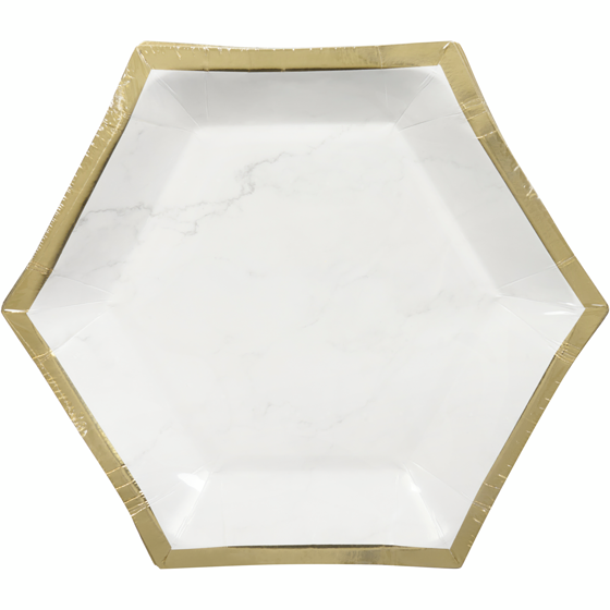 Tomo Occasion 8ct Marble Plates 1 ea, $3.00/1ea