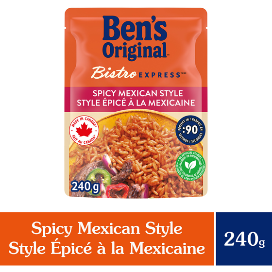 Bens BISTRO EXPRESS Spicy Mexican Style Rice 240 g, $2.08/100g