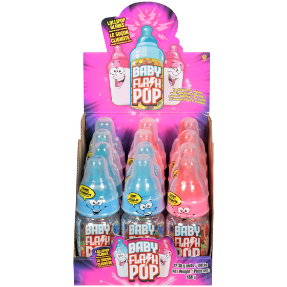 Exclusive Brands Baby Flash Pop 12x38.0 g, 5,70 $/100g