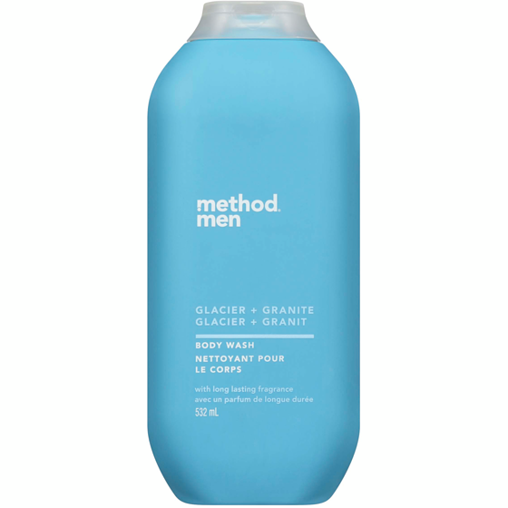 Method Men Body Wash Glacier N Granite 532 ml, $1.55/100ml
