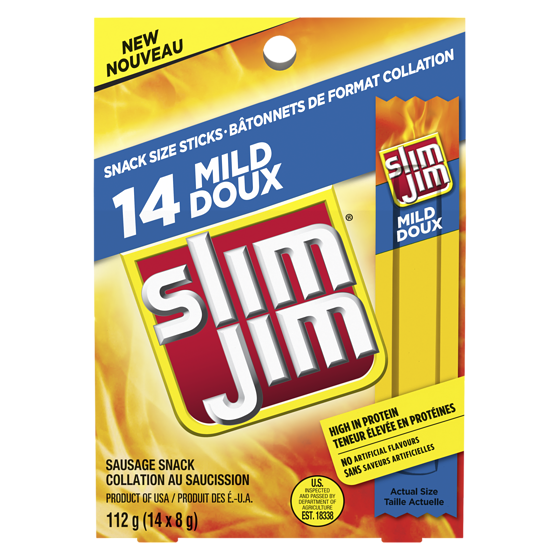 Slim Jim Mild 112 g, $6.24/100g