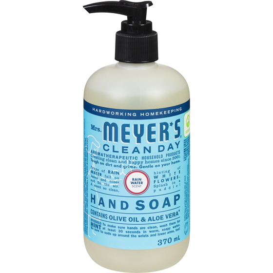 Mrs. Meyer's Clean Day Hand Soap Rain Water Scent 370 ml, $2.02/100ml