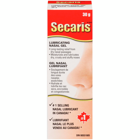 Secaris Nasal Gel Lubricating 30 g, $33.30/100g