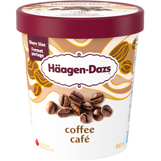 Haagen Dazs Coffee Ice Cream 0.946 l, $1.27/100ml
