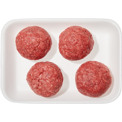 null Boulettes de boeuf maigre nature 425 g, 2,35 $/100g