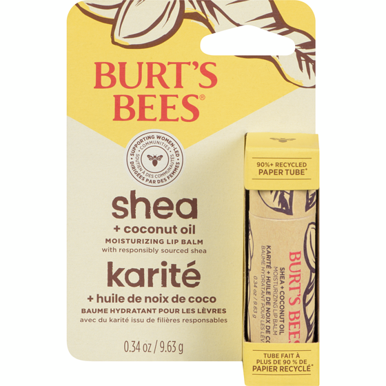 Burt's Bees Moisturizing Lip Balm Shea + Coconut Oil 9.63 g, $140.08/100g