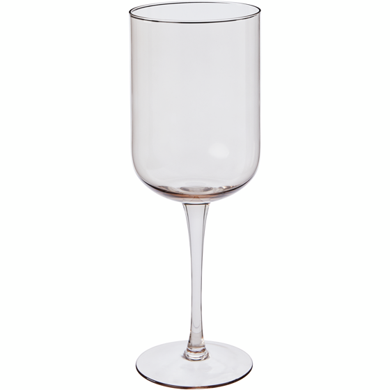 President's Choice Tinted Glass Goblet - Taupe 1 ea, $8.00/1ea