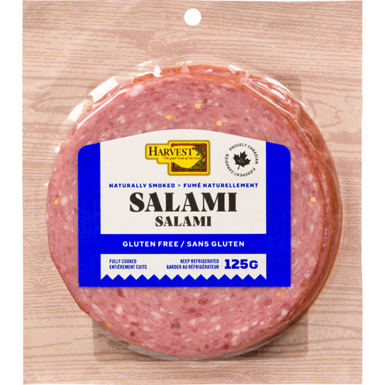 Harvest Salami 125 g, $3.51/100g