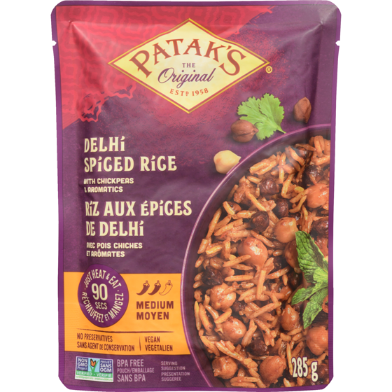 Pataks Delhi Spiced Rice Medium 285 ml, $1.58/100ml
