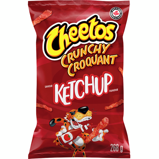 Frito-Lay Croquant grignotines à saveur de ketchup 268 g, 2,05 $/100g