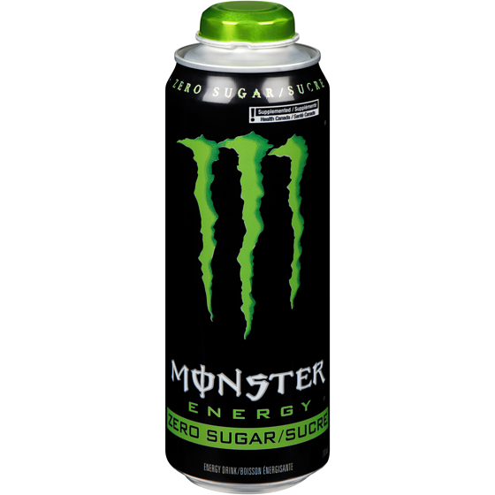 Monster Energy Zéro sucre, canette 710 ml, 0,63 $/100ml