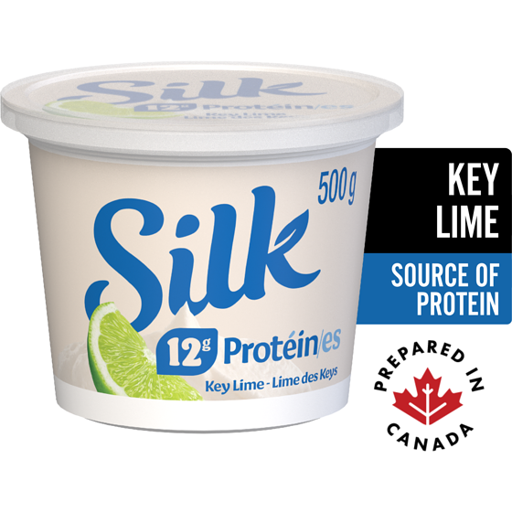 Silk Greek Protein Yogurt, Key Lime, High Protein, Dairy Free 500 g, $1.36/100g