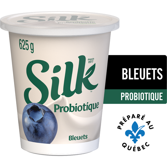 Silk Yogourt probiotique à base de plantes aux bleuets 625 g, 1,20 $/100g